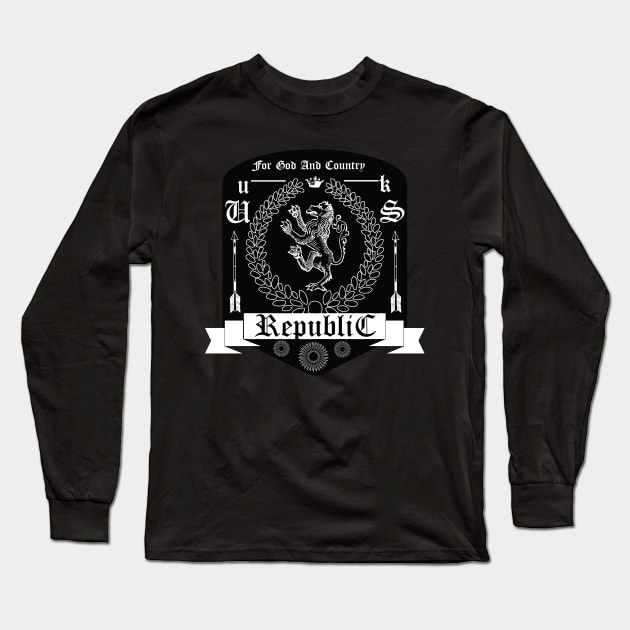 REPUBLICAN RISING Long Sleeve T-Shirt by theanomalius_merch